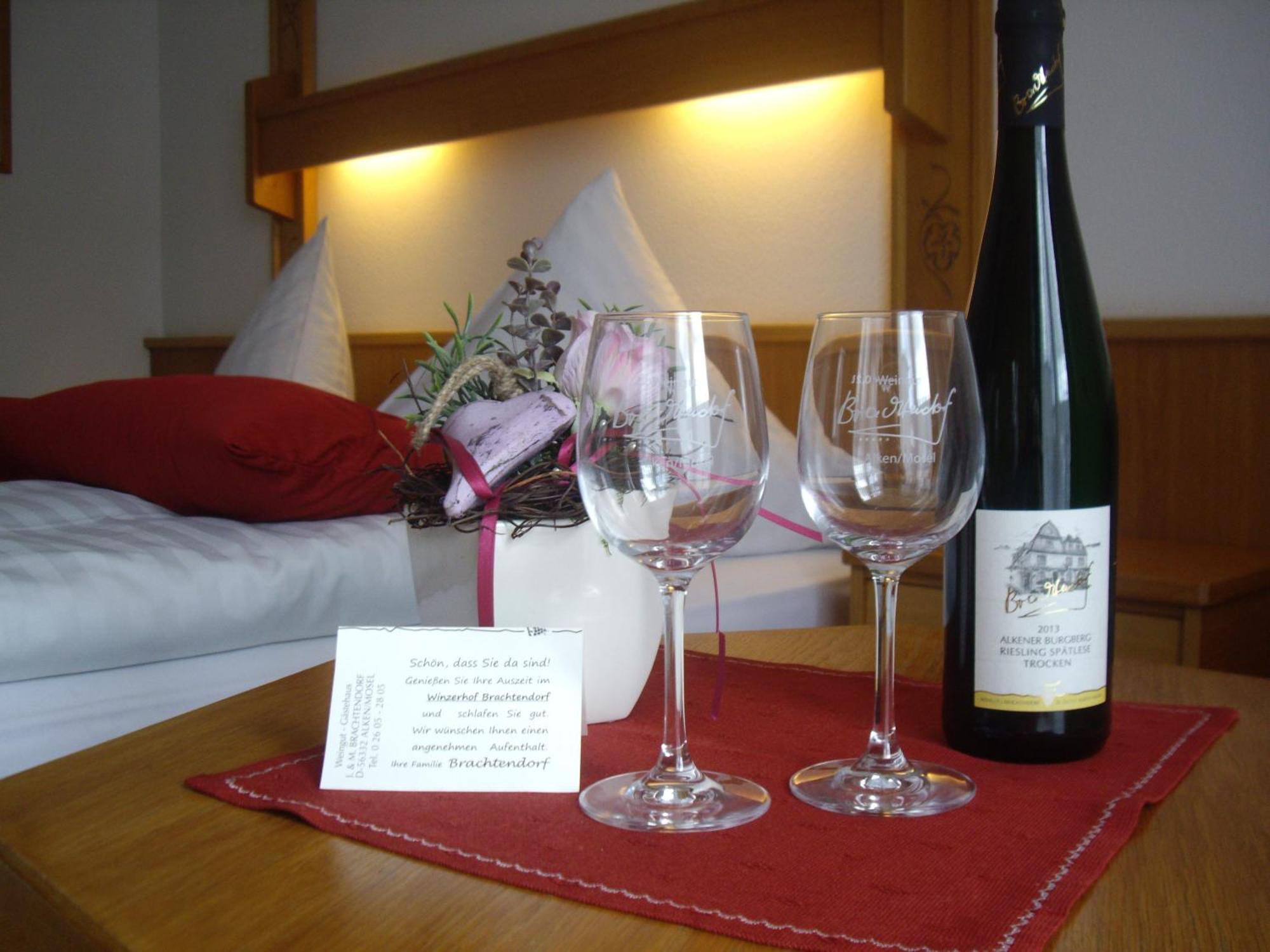 Hotel Winzerhof Brachtendorf Alken Zimmer foto